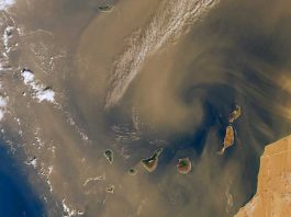 Un fenomeno atmosferico tipico delle Canarie: la Calima