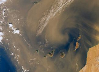 Un fenomeno atmosferico tipico delle Canarie: la Calima