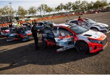 AL VIA I SOPRALLUOGHI DEL PERCORSO PER IL RALLY TIERRA ISLA DE LOS VOLCANES