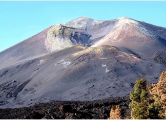 IL VULCANO TAJOGAITE EMETTE CIRCA 8 TONNELLATE DI ANIDRIDE SOLFOROSA AL GIORNO