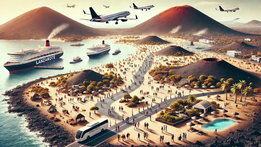 Lanzarote al collasso: tre milioni di turisti per 160mila residenti Lanzarote al collasso: tre milioni di turisti per 160mila residenti