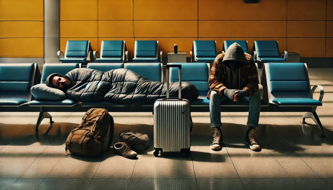 Senzatetto all’aeroporto di Gran Canaria: il simbolo di un sistema che non funziona Senzatetto all’aeroporto di Gran Canaria: il simbolo di un sistema che non funziona