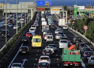 Gran Canaria, allo studio un nuovo carril Bus-VAO sulla GC-1 per contrastare il traffico: ma basterà?