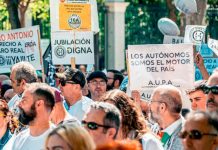 Protesta degli autonomi alle Canarie