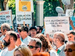Protesta degli autonomi alle Canarie