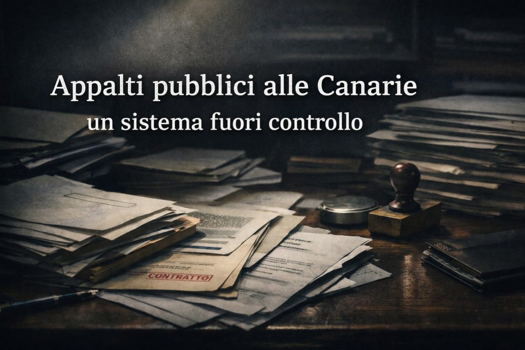 Appalti pubblici alle Canarie: criticità strutturali nel sistema Appalti pubblici alle Canarie: criticità strutturali nel sistema