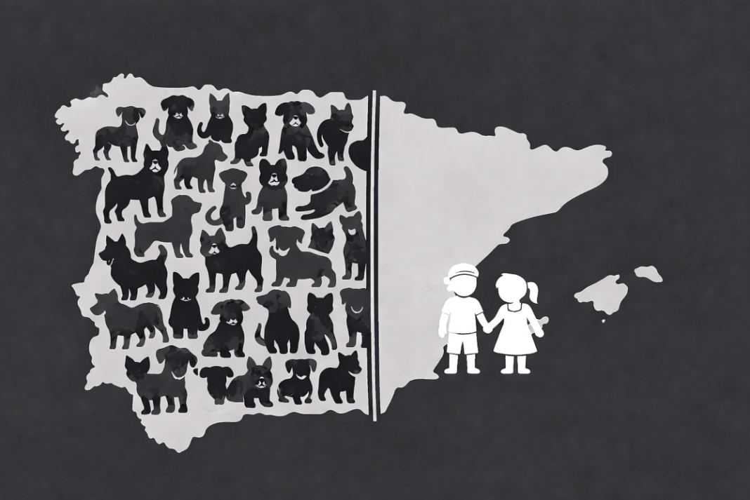 Più cani che bambini: la Spagna che invecchia Più cani che bambini: la Spagna che invecchia