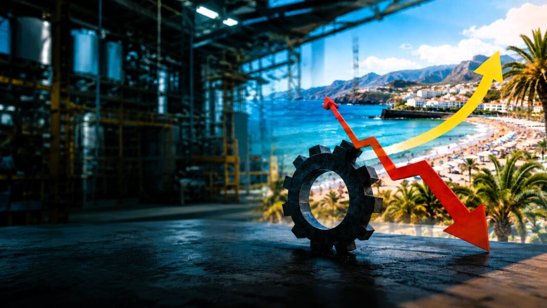 L’industria canaria apre l’anno in calo: produzione giù dell’1% nel primo trimestre L’industria canaria apre l’anno in calo: produzione giù dell’1% nel primo trimestre
